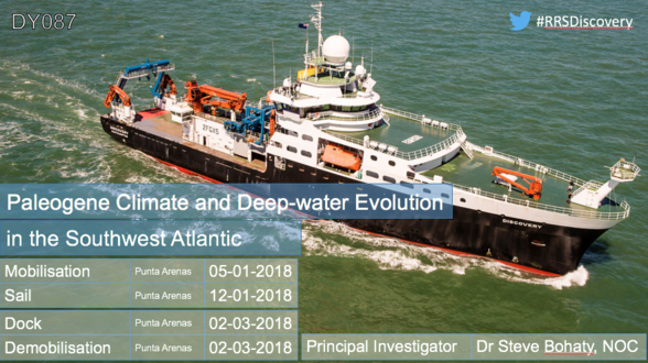 RRS Discovery mission DY087
