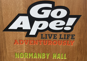 Go Ape sign