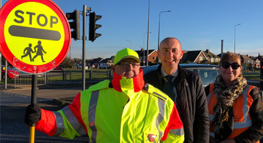 Kev school crossing patrol
