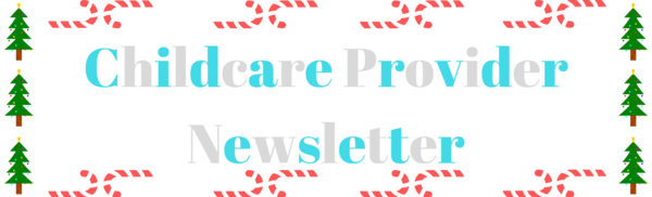 Childcare Provider Newsletter November Header