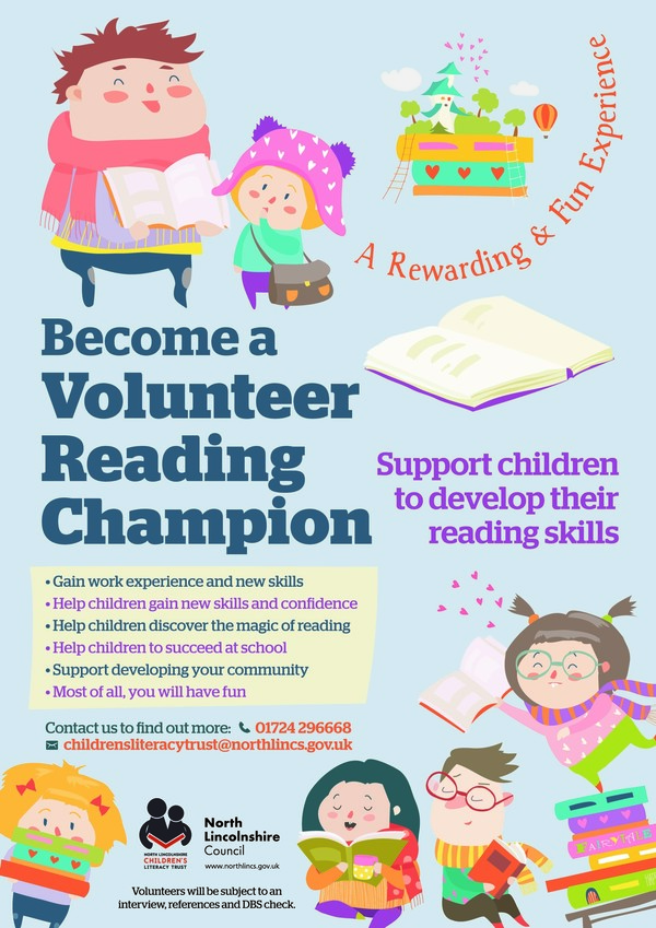 Reading Volunteer Champion poster image