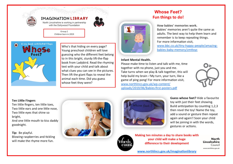 Imagination activity sheet