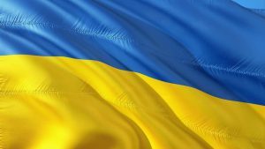 Ukraine flag.