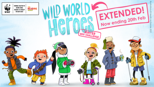 Wild Heroes Reading Challenge 2022