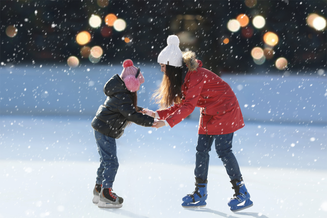 Picture of children ice skating 