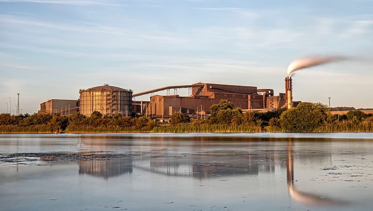 Photo of Scunthorpe Steel Works