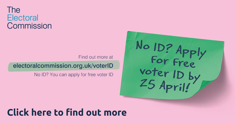 Voter ID banner