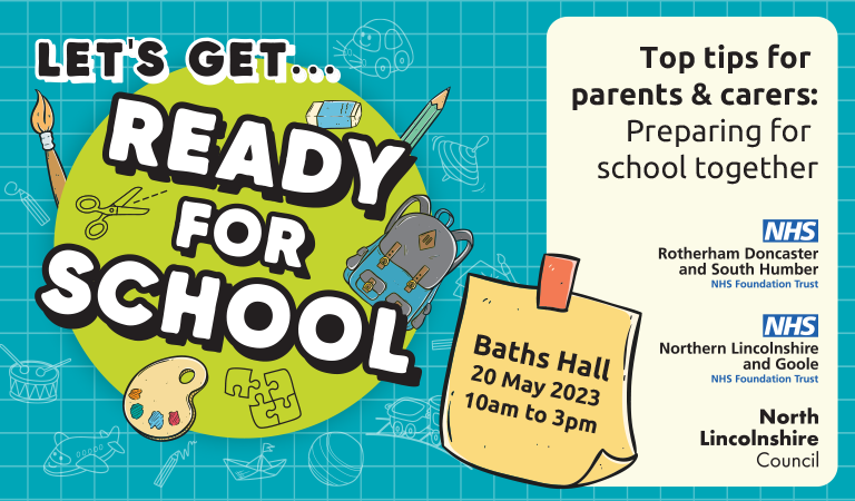 Get ready for school event advert