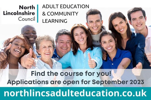 Adult Education courses for September 2023 open now 