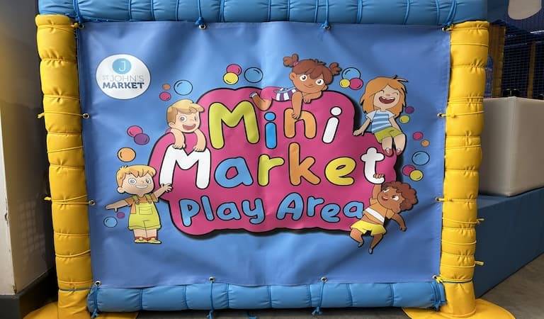 Market soft play area. 