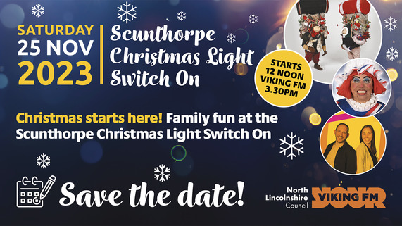 Scunthorpe Christmas Lights Switch On - 2023