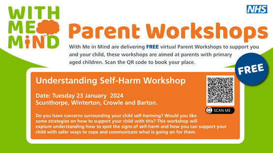 Parent workshops - With Me in Mind 2024. 