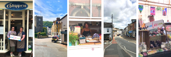 Montage of shopkeepers