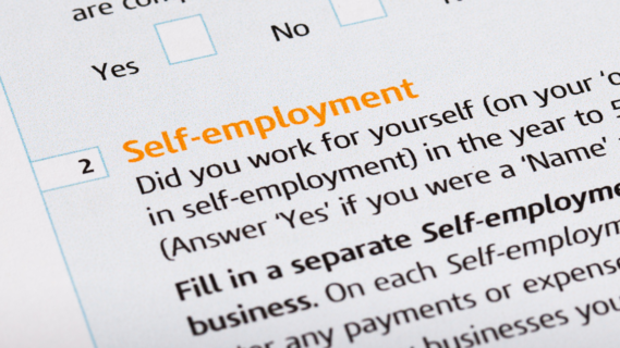 self employment form
