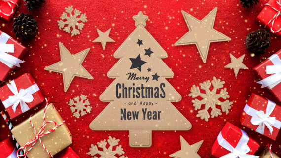 Merry christmas and happy new year