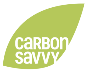 Carbon Savvy leaf logo