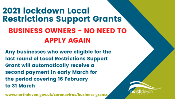 Business support grants