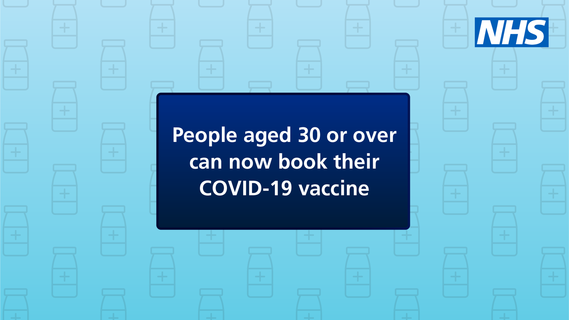 people aged 30+ can get covid vaccine