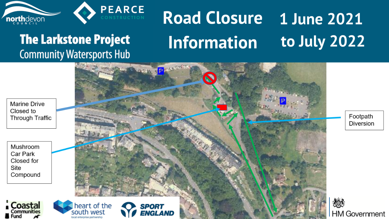 Marine Drive road closure