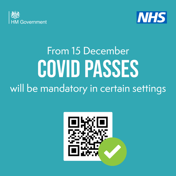 15 December - Covid passes