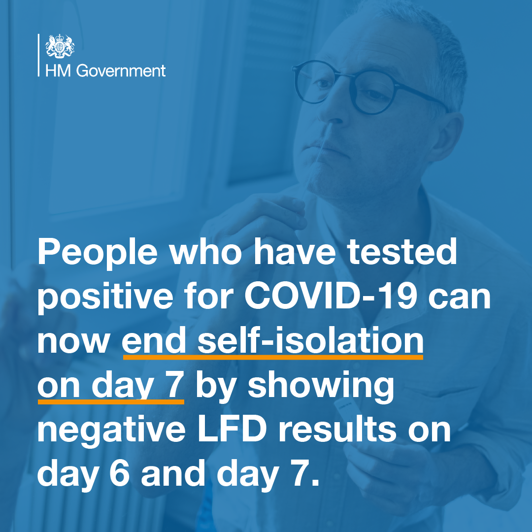 Self Isolation changes