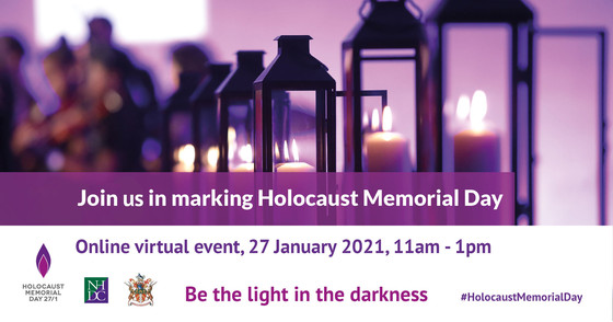 Holocaust memorial day event
