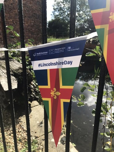 Lincolnshire Day bunting