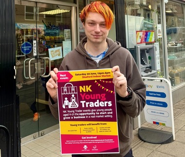 NK Young Traders event at Sleaford Indoor Market