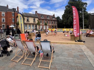 Sleaford on Sea beach
