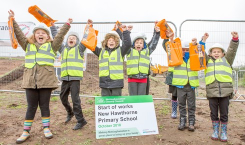 Hawthorne Primary school start of works