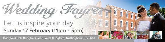 bridgford hall wedding fayre