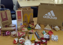 Recycled craft workshop