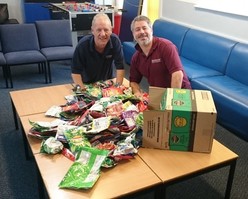 Crisp packet recycling scheme