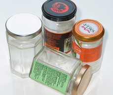 image of glass jars