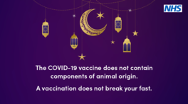 Covid-19 vaccine and Ramadan