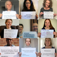 Foster carers share #WhyWeCare message