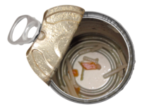 empty food tin