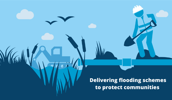 Delivering flood risk management schemes
