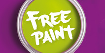 Image text says free paint
