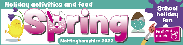 Nottinghamshire Holiday Activities and Food banner