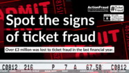 Spot the signs of ticket fraud