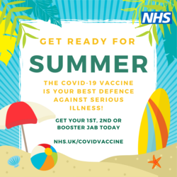 Summer covid vaccine post