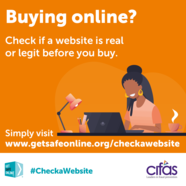 Buying online? Check if a website is real or legit before you buy #CheckaWebsite