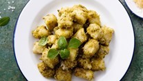 Plate of vegan gnocchi
