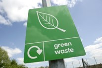Green waste sign 