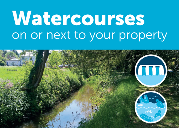 Front cover of watercourses leaflet