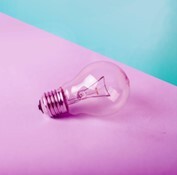 Photo of a lightbulb