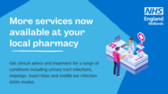 More services available at your local pharmacy. 