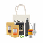 Reusable bottle and cup set