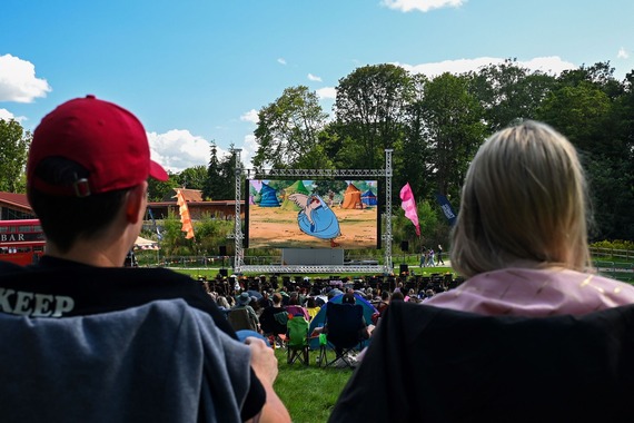 Outdoor cinema. Credit Tammy Herd